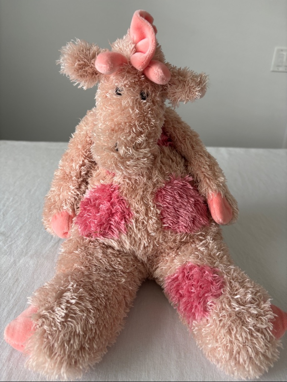 Jellycat Pink Spotted Giraffe Plush
